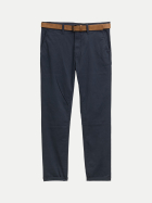 Tom Tailor Denim Slim-Fit Chino mit Gürtel 10668-sky captain blue bei Robert Ley