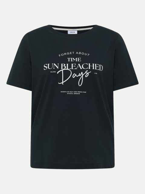 Cecil T-Shirt mit Schriftzug bei Robert Ley