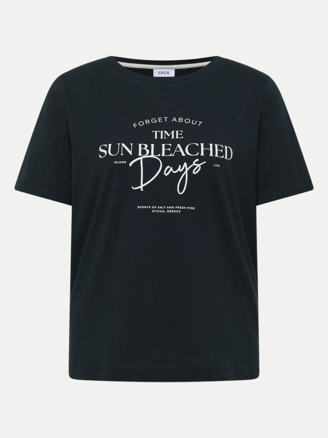 Cecil T-Shirt mit Schriftzug bei Robert Ley