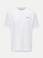 Only & Sons T-Shirt ONSFRED 209112002-Bright White/PLS bei Robert Ley