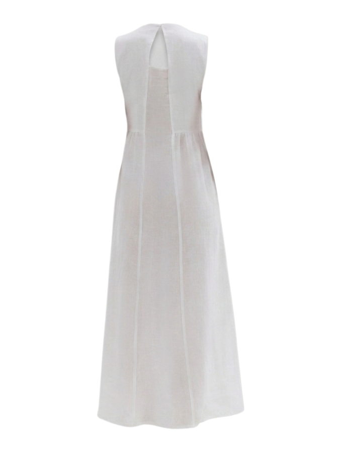 Peserico Leinenkleid in Midi-Länge bei Robert Ley