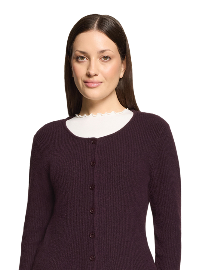 Cartoon Strickjacke Meliert bei Robert Ley