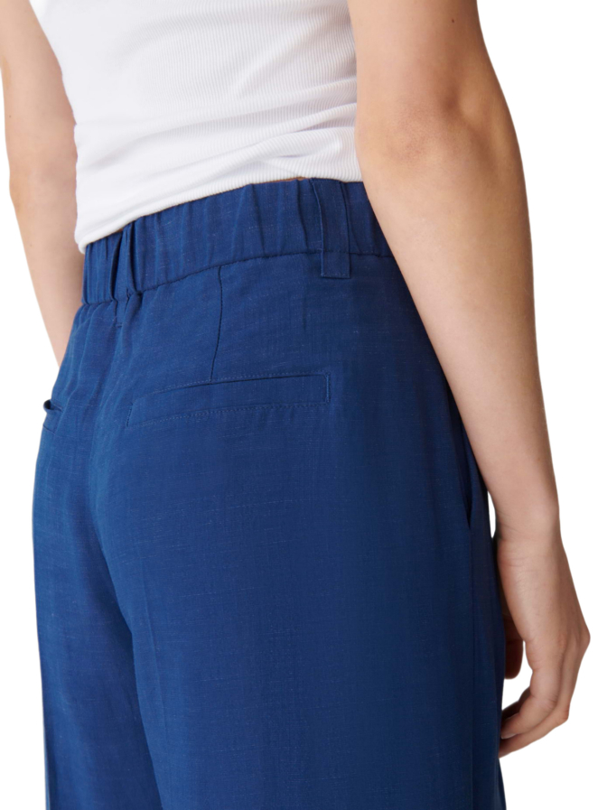 Opus Pants Hose Moira bloom aus Viskose Leinen Mix bei Robert Ley