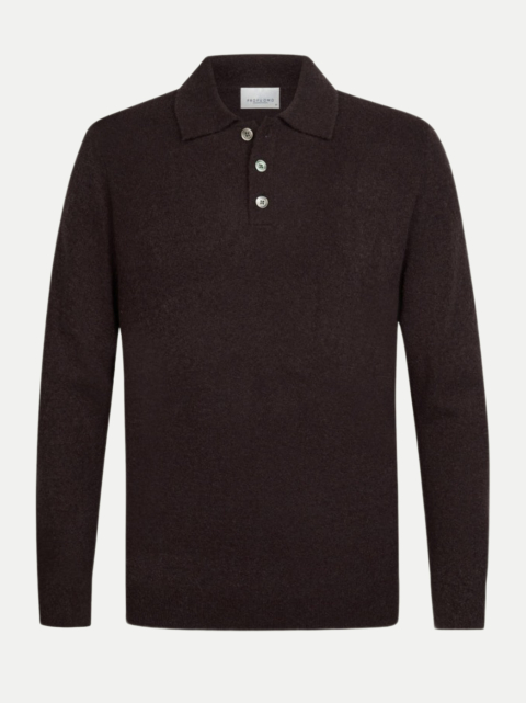 PROFUOMO Strick-Poloshirt Langarm bei Robert Ley