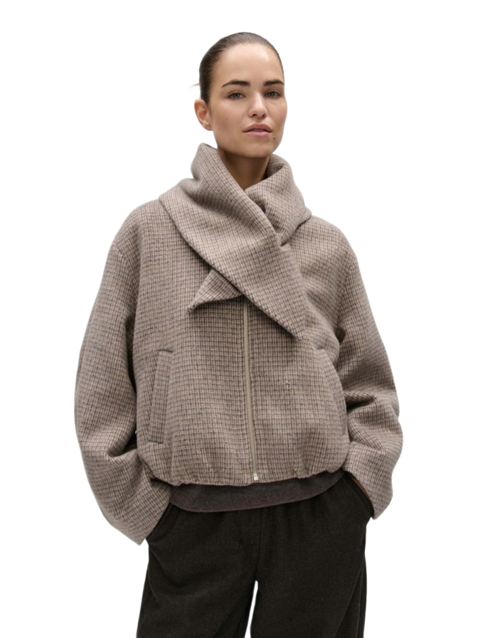 Opus Karierte Kurzjacke Hessina bei Robert Ley