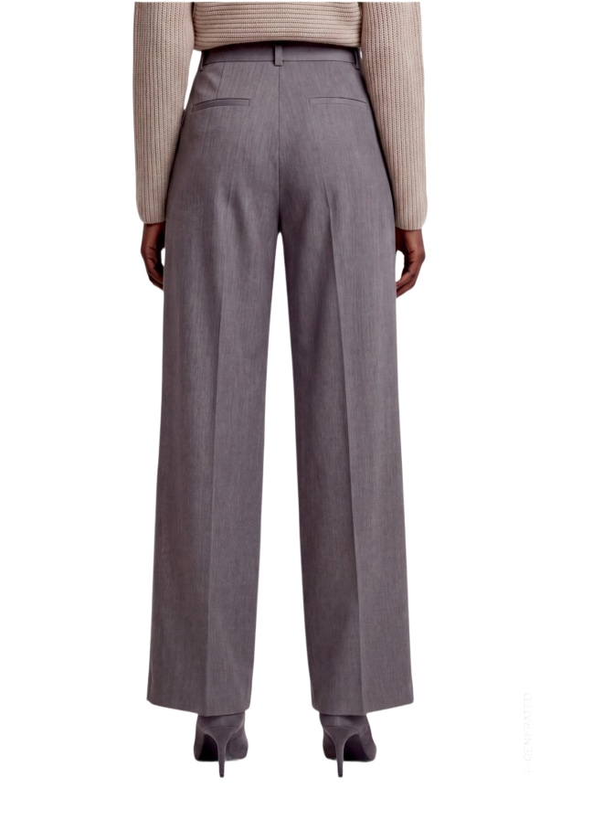 Zero Wide-Leg Bundfaltenhose bei Robert Ley