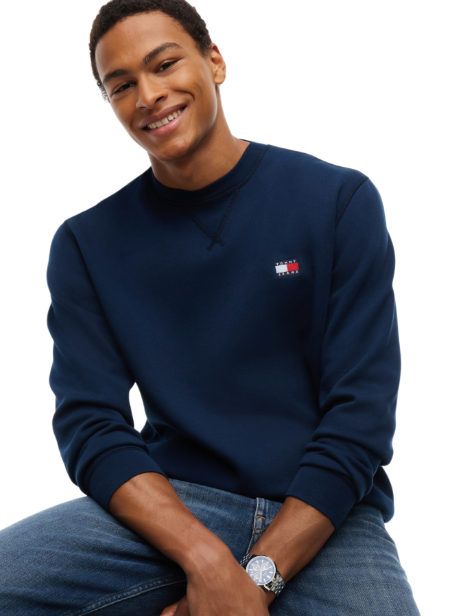 Tommy Jeans Sweatshirt mit Logo-Stickerei bei Robert Ley