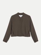 Comma Boxy-Fit Jacke 8940-BROWN bei Robert Ley