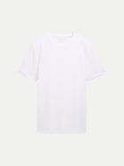 Tom Tailor Denim T-Shirt aus Piqué-Stoff 20000-White bei Robert Ley