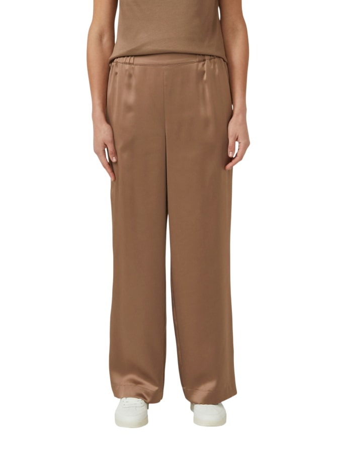 s.Oliver BLACK LABEL Wide-Leg Satinhose bei Robert Ley