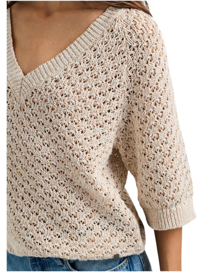 Pepe Jeans Strickpullover Amber mit V- Ausschnitt bei Robert Ley