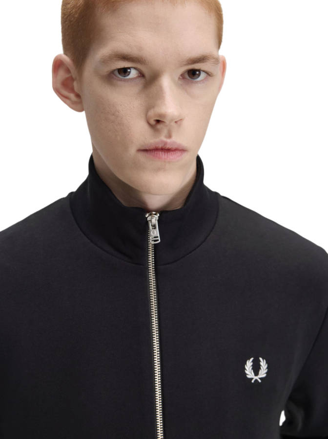 Fred Perry Sweatjacke mit Logo-Stickerei bei Robert Ley