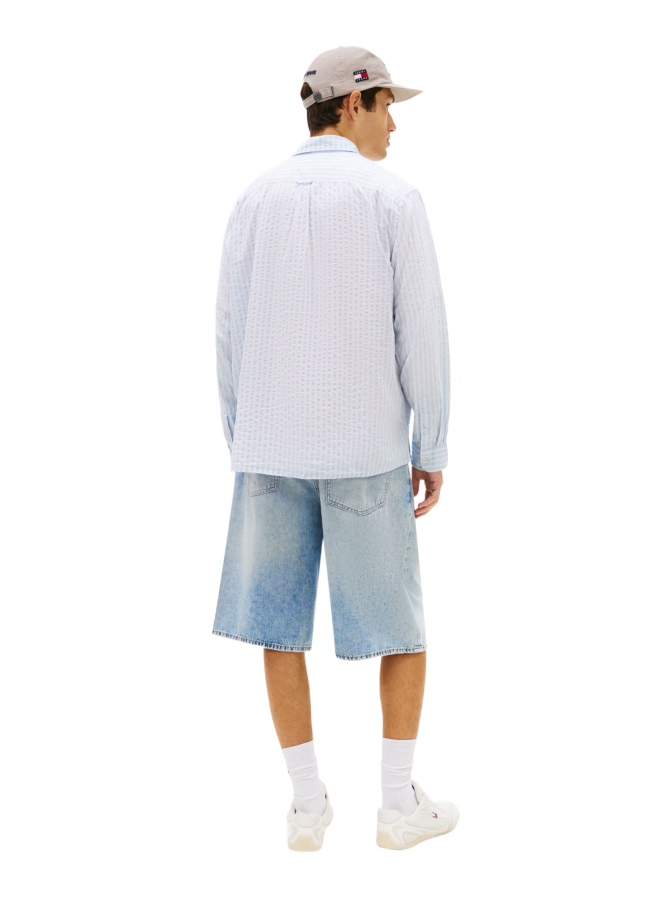 Tommy Jeans Freizeithemd in Seersucker-Qualität bei Robert Ley