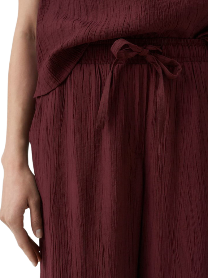 Opus Wide-Leg Hose Marou crinkled bei Robert Ley