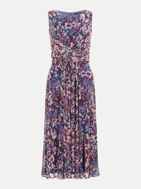 SWING Mesh-Kleid mit Twist-Details bei Robert Ley