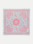Purschoen Bandana Maxi-Tuch 92 × 92 cm 8160 big bleu flamingo-paisley bloom bei Robert Ley