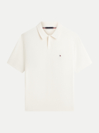 Tommy Hilfiger Loose-Fit Poloshirt Z00-YELLOW bei Robert Ley