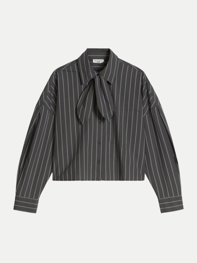 Marc O'Polo DENIM Gestreifte Hemdbluse bei Robert Ley