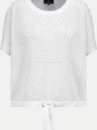 Monari Ajour-Strickpullover 105-cream bei Robert Ley