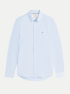Tommy Hilfiger Hemd Oxford C1O-BLUE bei Robert Ley
