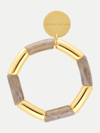 Vanessa Baroni Armband Flex gold-greige marble bei Robert Ley