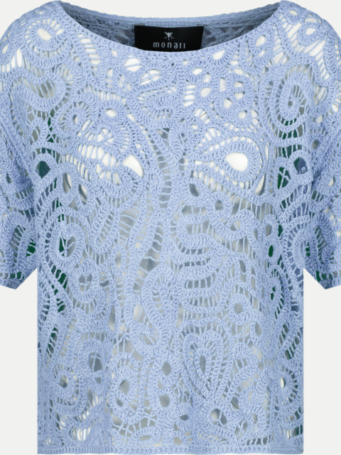 Monari Strickpullover mit Cornelly-Muster bei Robert Ley