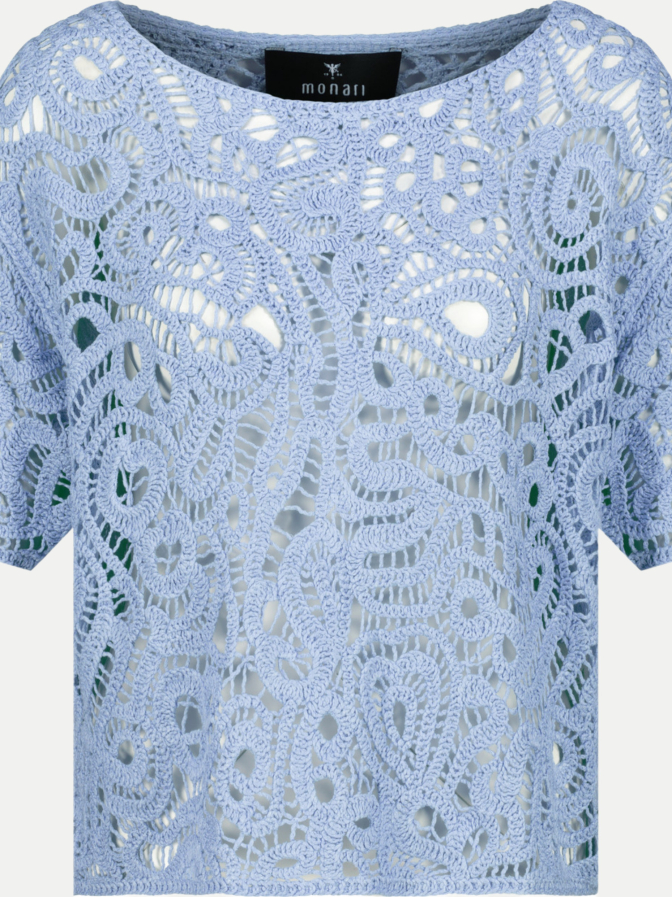 Monari Strickpullover mit Cornelly-Muster bei Robert Ley