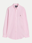 Polo Ralph Lauren Seersucker Oxford-Hemd 001newrose/white bei Robert Ley