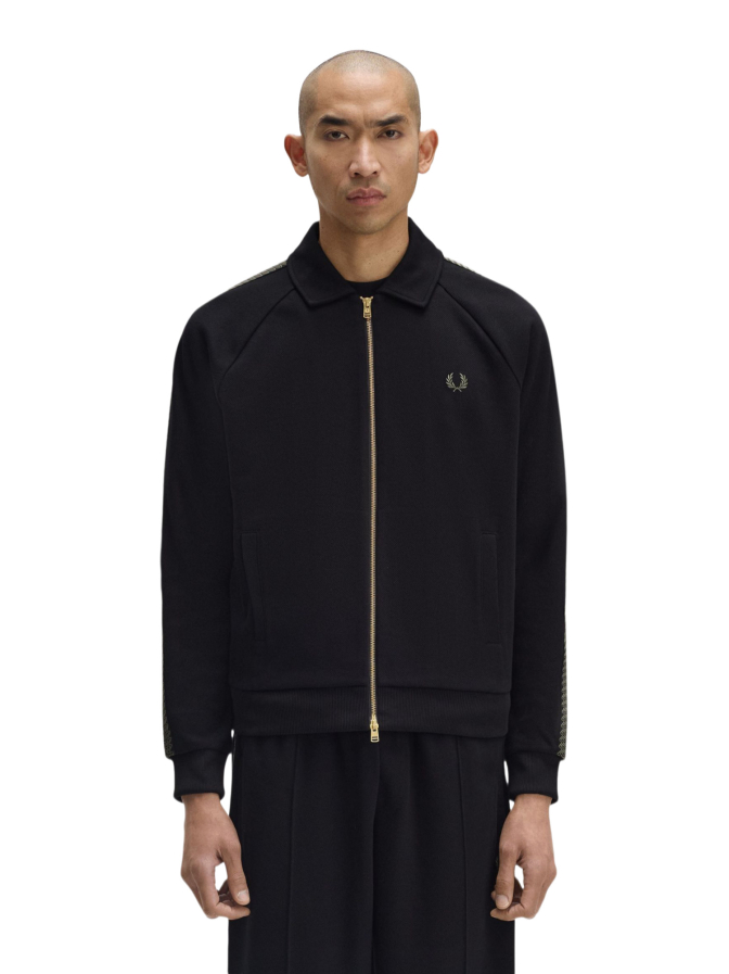 FRED PERRY Trainingsjacke mit Tennisnetzband bei Robert Ley
