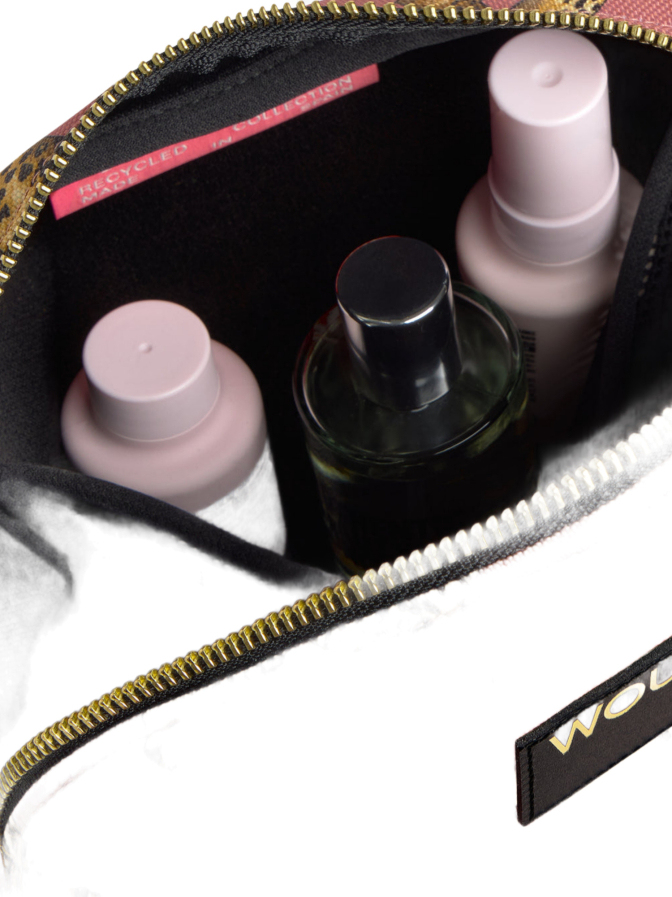WOUF Kulturtasche  Blush Leopard bei Robert Ley