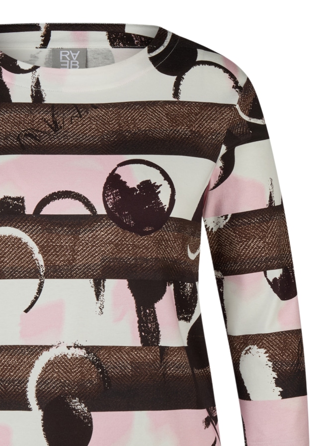 Rabe Moden Langarmshirt mit Streifenmuster bei Robert Ley