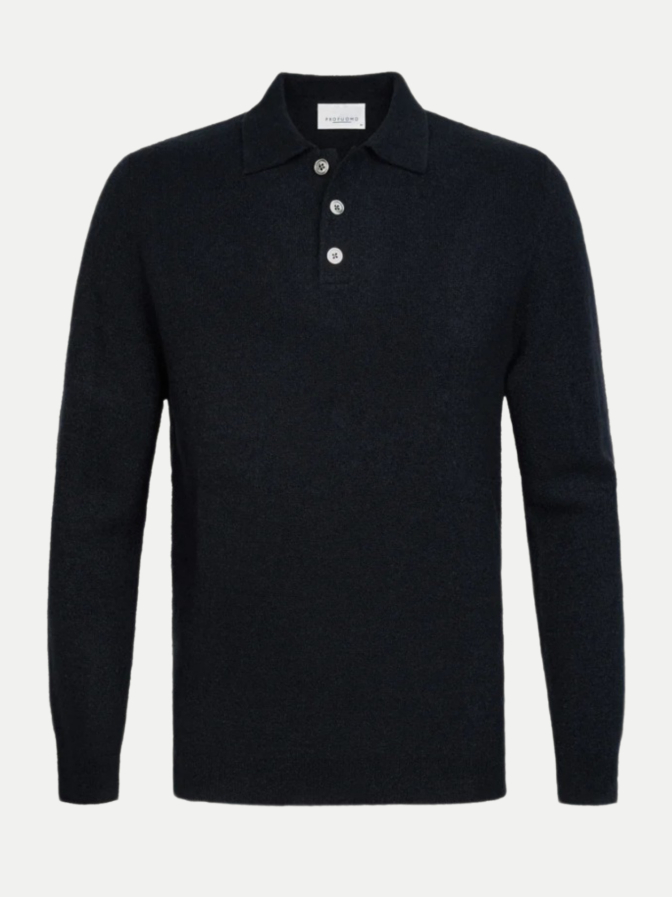 PROFUOMO Strick-Poloshirt bei Robert Ley