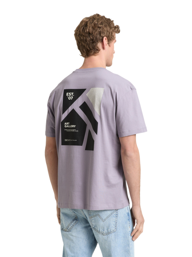 Tom Tailor Denim T-Shirt mit Rückenprint bei Robert Ley