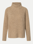 Windsor Women Kaschmirpullover mit Turtleneck 262-Medium Beige 262 bei Robert Ley