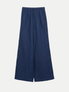 s.Oliver RED LABEL Wide-Leg-Hose in Denim-Optik 55Y4-BLUE bei Robert Ley