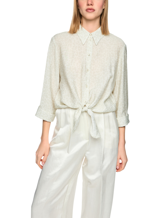 Marc Cain Bluse mit Knotendetail bei Robert Ley