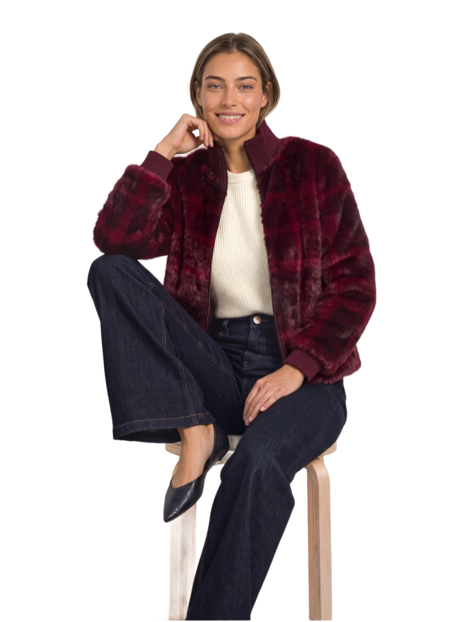 Street One Blouson mit Strickdetails bei Robert Ley
