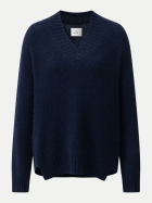 LU REN Kaschmir-Pullover Deene mit Seidenanteil french navy bei Robert Ley