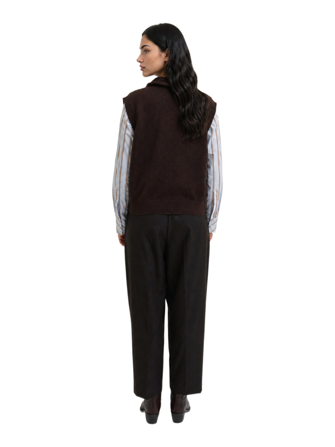 Smith & Soul Strickweste mit Schalkragen bei Robert Ley