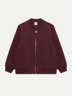OH APRIL Sweat Bomberjacker Niva 3043-aubergine brown bei Robert Ley