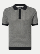 Joop! Poloshirt aus Strukturstrick Brianoro 404-Dark Blue 404 bei Robert Ley
