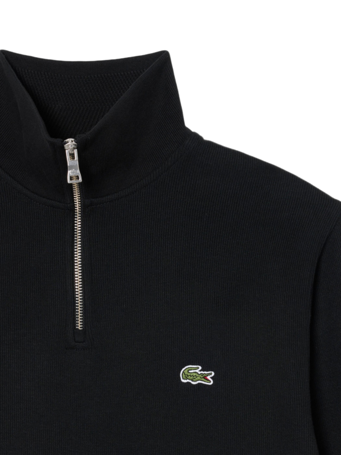 Lacoste Sweatshirt mit Troyer-Kragen bei Robert Ley