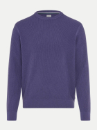 Brax Strickpullover RICK aus Woll-Mix 82-BLACKBERRY VIOLET bei Robert Ley