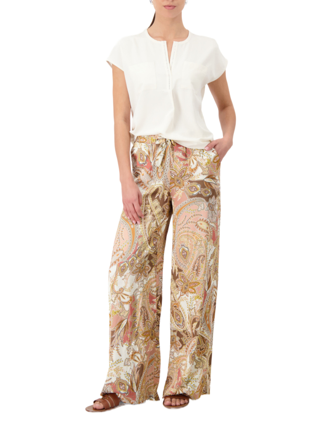 Monari Elegante Bluse mit Strassdetails bei Robert Ley