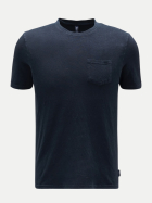 04651/ A trip in a bag Basic T-Shirt navy bei Robert Ley