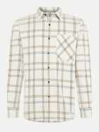 Pierre Cardin Regular-Fit Overshirt mit Karo-Muster 1009-Elfenbein bei Robert Ley