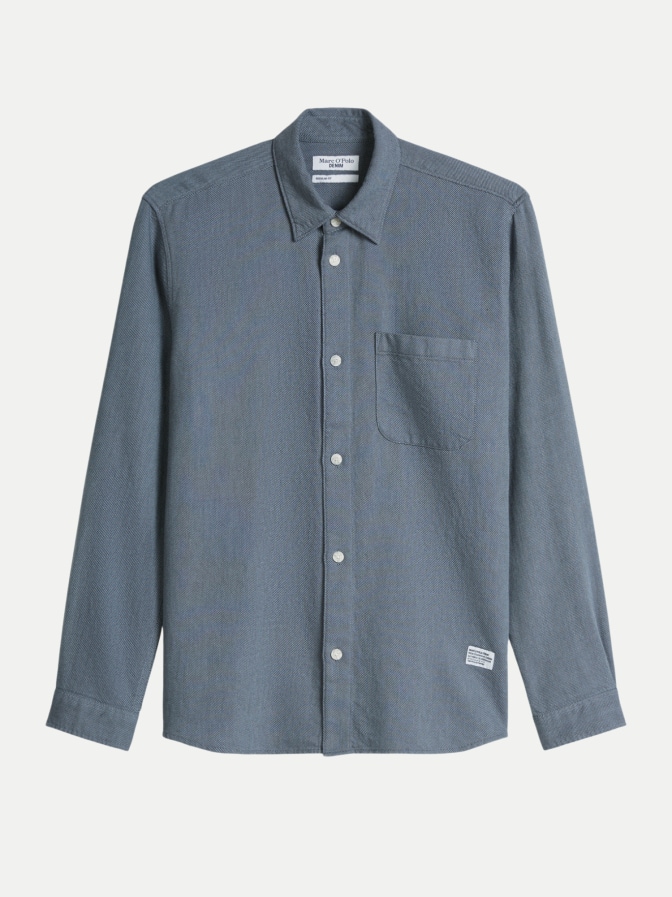 Marc O'Polo DENIM Hemd aus Twill bei Robert Ley