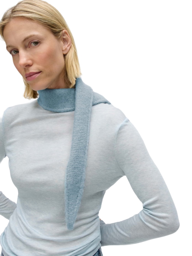 Opus Schmaler Strickschal Ableti 105 x 13 cm bei Robert Ley