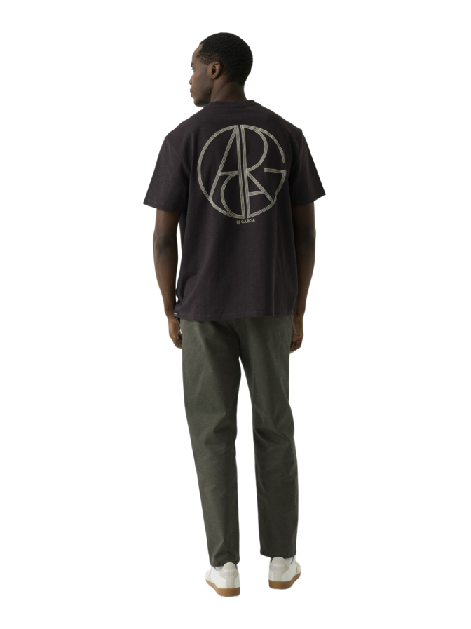 Garcia T-Shirt mit Brust- und Rückenprint bei Robert Ley