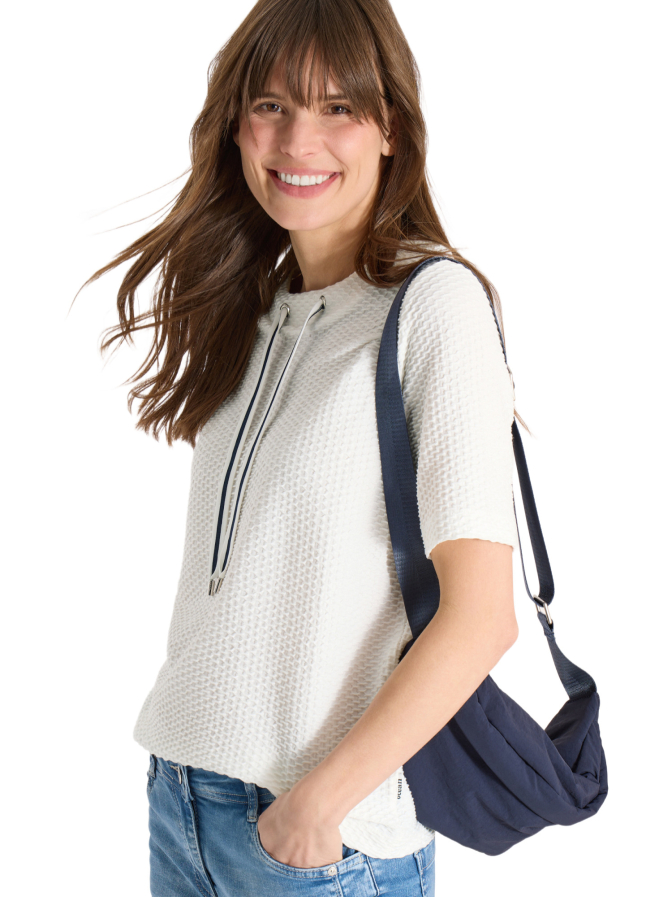 Cecil Strukturshirt mit Tunnelzug bei Robert Ley